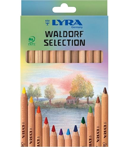 Amazon.co.jp: LYRA リラ 色鉛筆 スーパー・ファルビー・ネイチャー 24